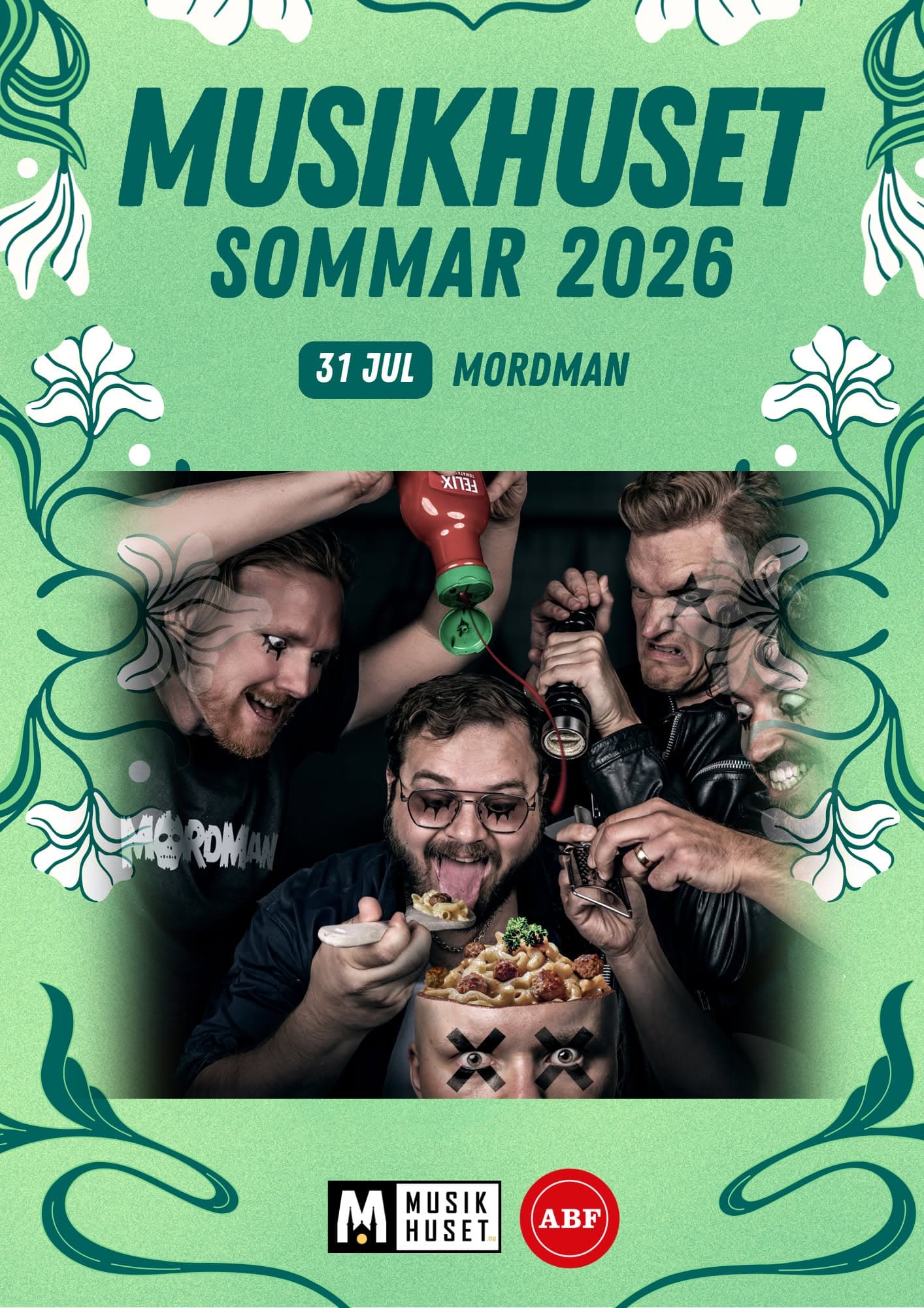 Mordman live på Musikhuset i Gävle